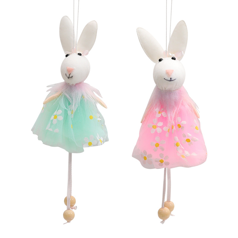 Amazon conejo de Pascua colgante conejo de Pascua decoración escena decoración al por mayor en stock