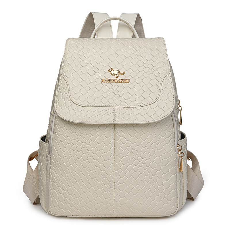 Mochila casual de alta gama de todo fósforo para mujer 2025 primavera nueva mochila de viaje para mujer bolso de madre de gran capacidad marea