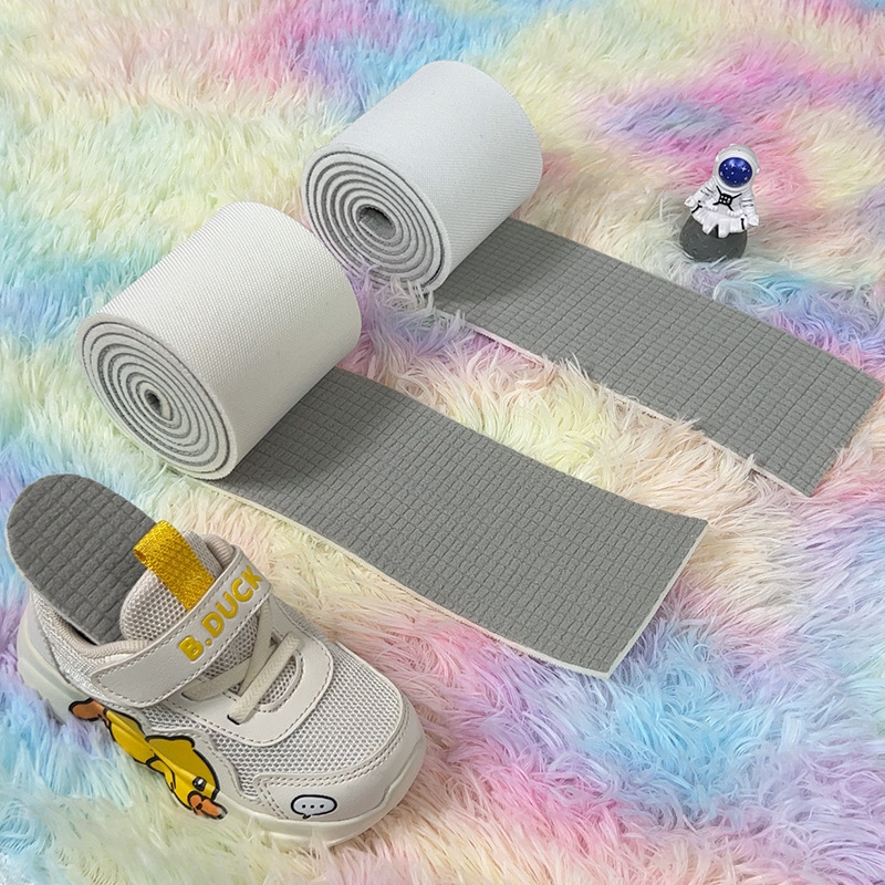 Plantilla infantil de dibujos animados esponja hecha a mano tira de corte deportiva anti-odor sudor para hombres y mujeres transpirables almohadillas suaves de verano