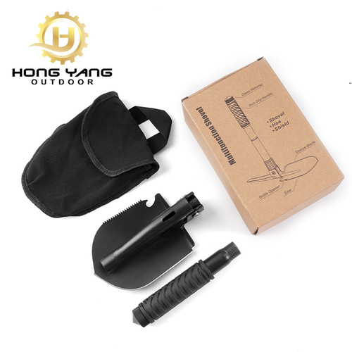 Manufacturer's new fire engineer shovel multifunctional shovel military shovel outdoor camping supplies folding military shovel wholesale
