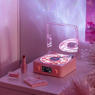 Kawoo Listening to the Sea Speaker White Noise Sleep Music Water Ripple Atmosphere Light Bluetooth Speaker Two-In-One