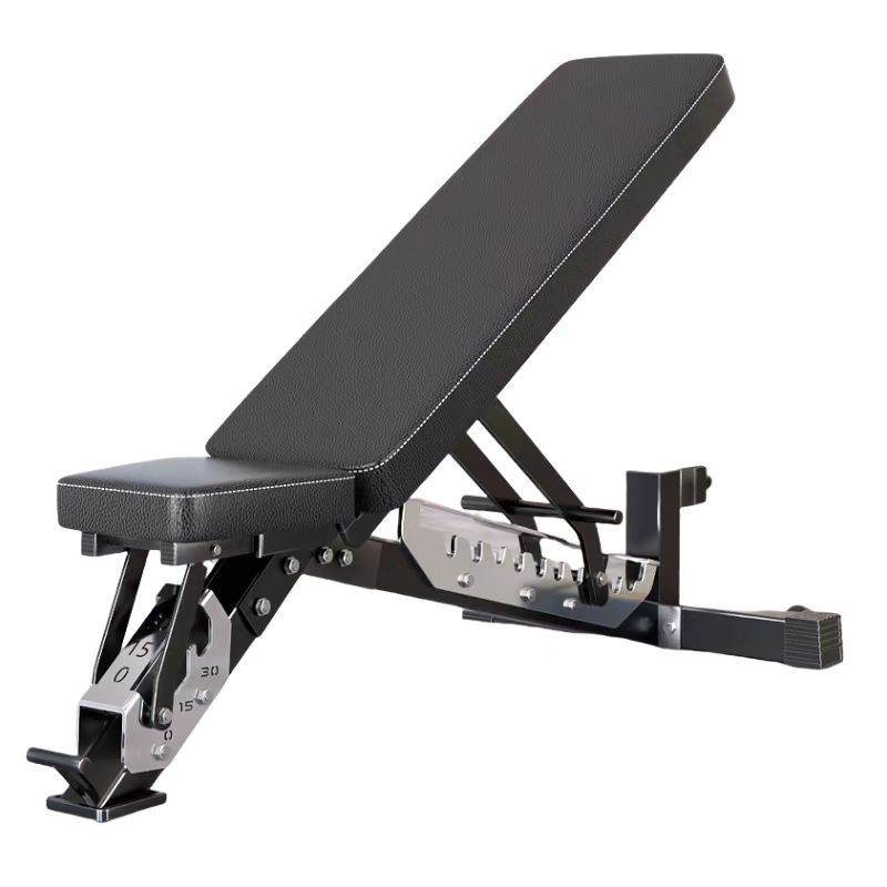Taburete con mancuernas multifuncional para el hogar Taburete de banca con barra profesional para hombres Tableta de abdominales Silla de fitness para pájaros al por mayor