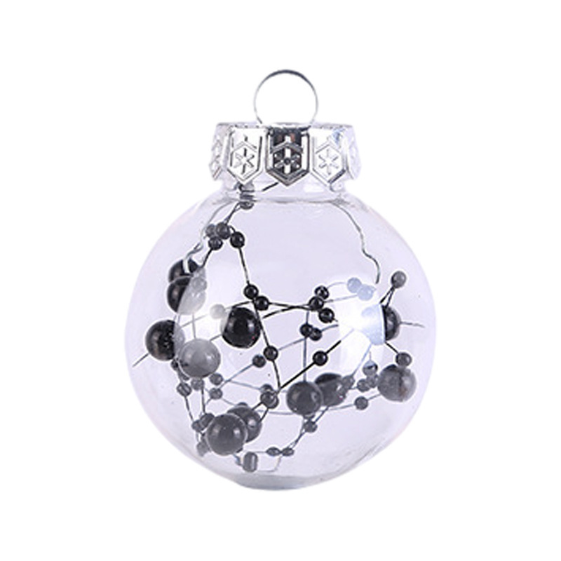 国境を越えた新しいクリスマスボール6cmクリスマスツリー装飾メッキプラスチックボール異形彩色クリスマスボールセットストラップ|undefined