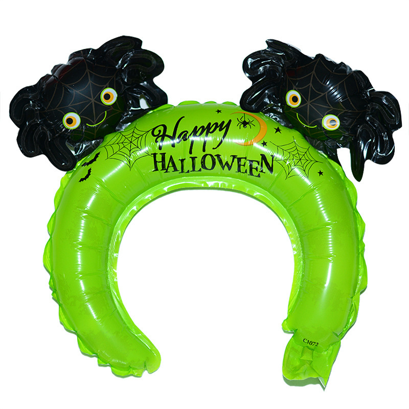 Nuevas diademas de Halloween, bastones, palos de animación, globos, artículos de Halloween, accesorios de decoración para fiestas, globos de aluminio image 20