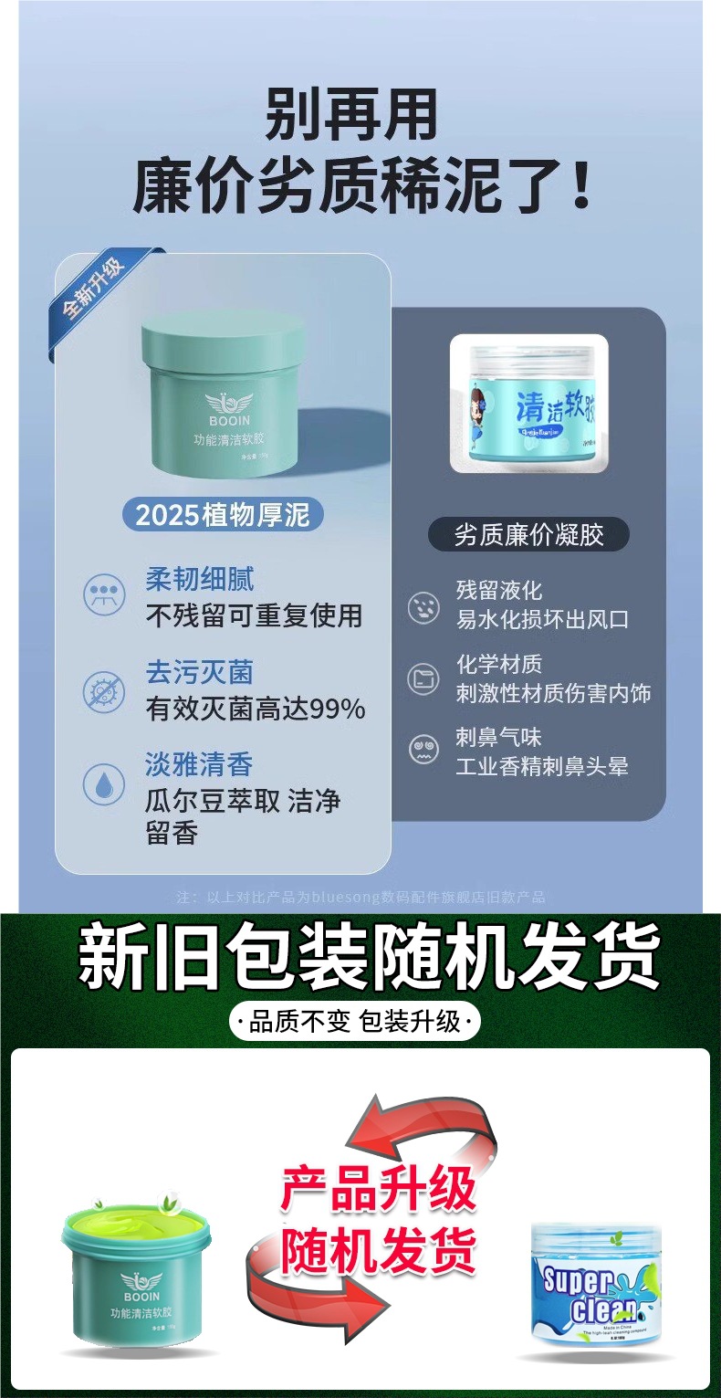German cleaning gel for car interiors, 2026 new model, multifunctional crevice dust remover, dust removal tool