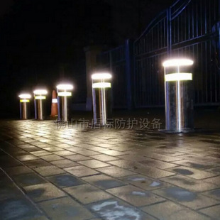 Hard Isolation Facilities Are Installed at the Gates of Large, Middle and Small Schools in Foshan, Guangzhou, Anti-Collision Columns, Fully Automatic Hydraulic Adjustable Columns