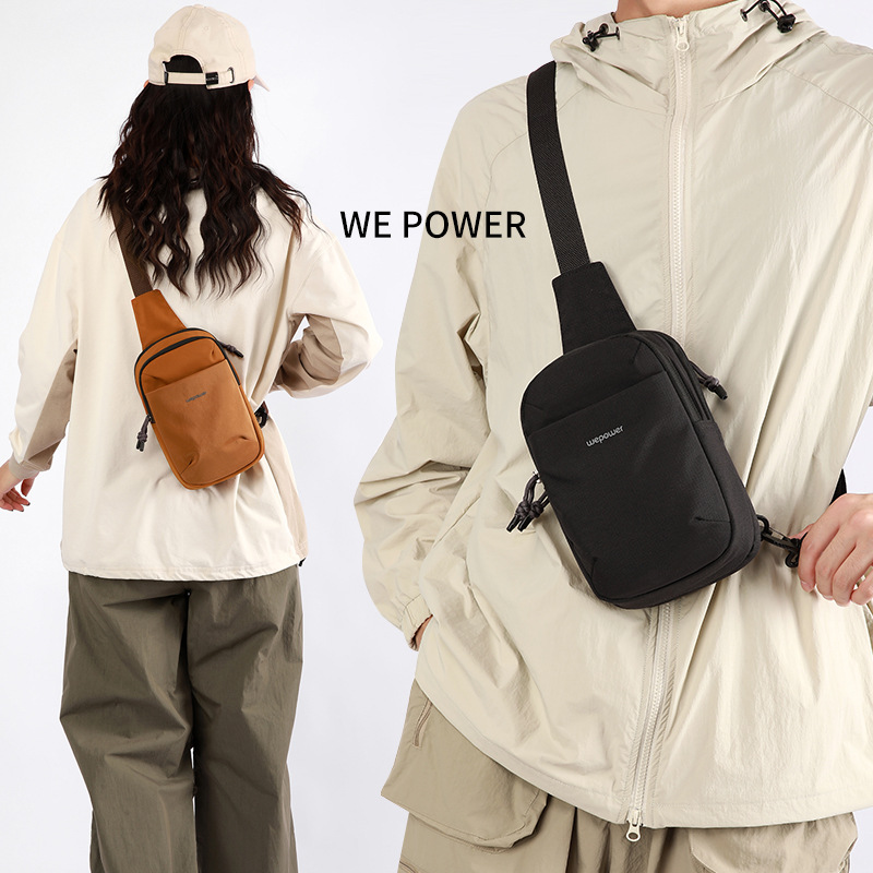 WEPOWER nuevo estilo de moda para hombres y mujeres ocio viaje bolso de pecho de viaje de bicicleta deportiva bolso de pecho