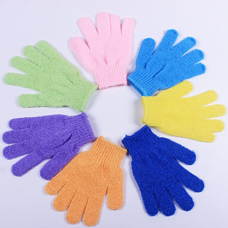 Nylon Exfoliating Gloves Korean Five-finger Bath Rubbing Gloves Mud Rubbing Bath Towel Double-sided Back Rubbing Gloves Nylon Exfoliating Gloves Korean Five-finger Bath Rubbing Gloves Mud Rubbing Bath Towel Double-sided Back Rubbing Gloves