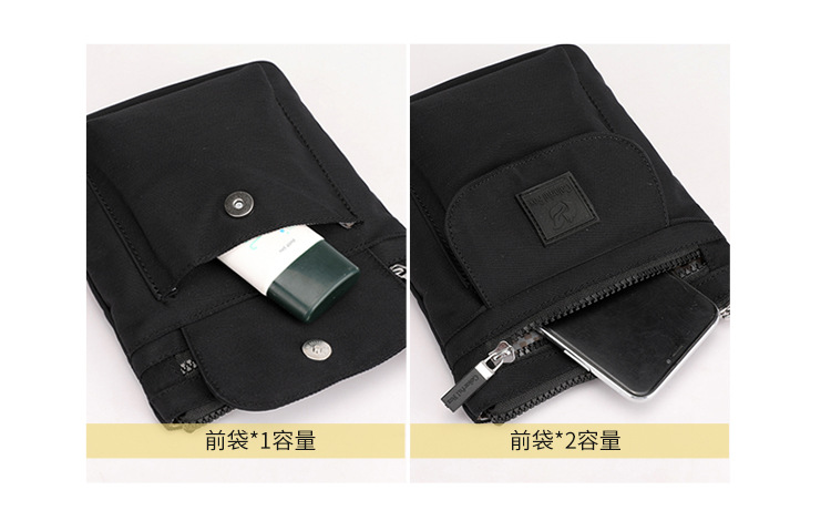 A new minimalist crossbody bag for women, a streetwear portable crossbody bag, water-resistant phone bag and waist bag undefined