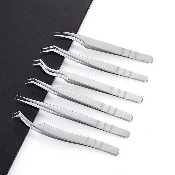 Ukrainian Chinese Tweezers, High-precision Eyelash Grafting Tweezers, False Eyelash Grafting Tweezers, Special Tweezers for Eyelash Artists