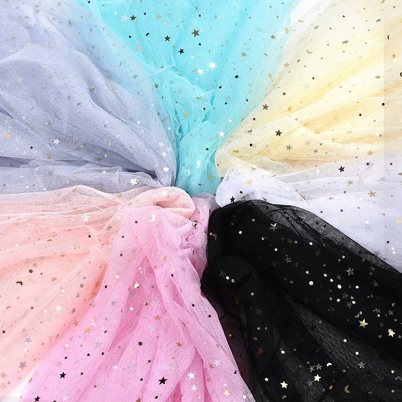 Nail sequins, fuchsia gauze cloth for manicure, internet celebrity