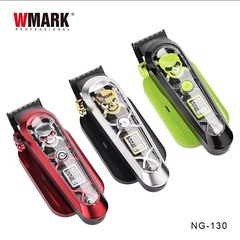 WMARK无线充电理发器跨境热卖 440C不锈钢粉末冶金刀片跨境NG-130