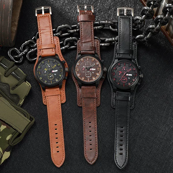 European and American Style Sports Watch Men's Trendy Korean Style Personalized Student TikTok Special Forces Large Dial Men's Super Trendy Men