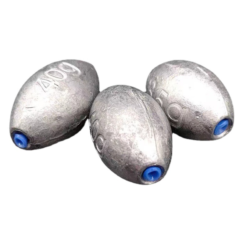 Olive heart lead pendant explosive hook string hook counterweight lead pendant hollow lead pendant fishing gear Accessories Wholesale