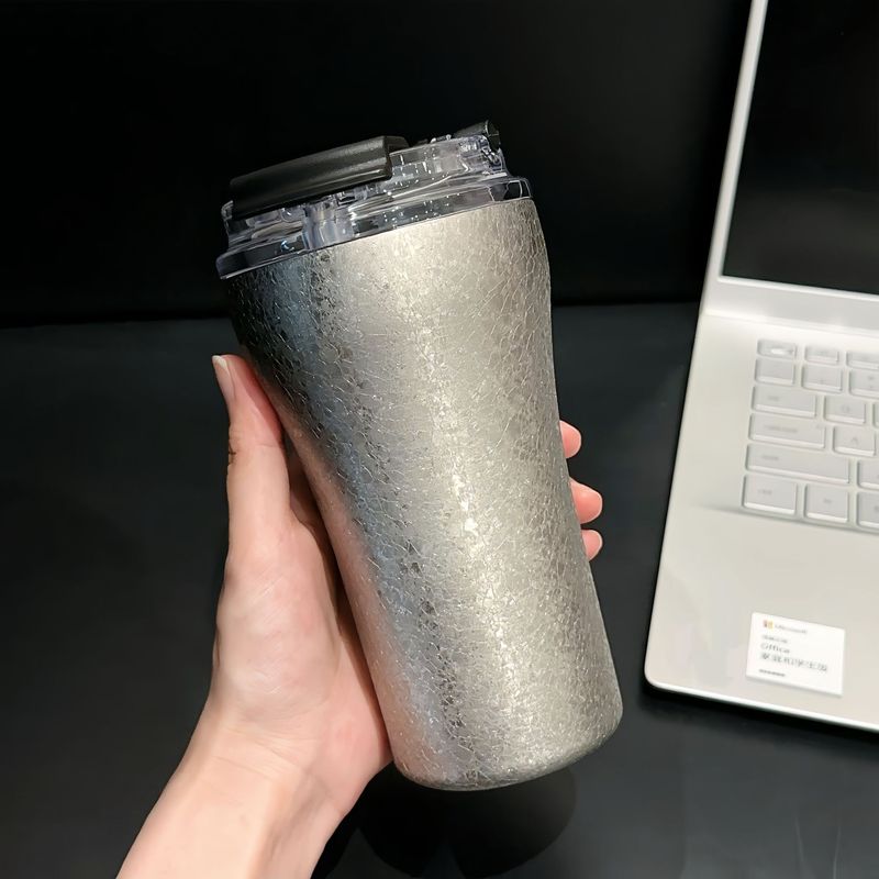 新しいファッションダブルドリンクステンレス鋼コーヒーカップ男性と女性の水カップシンプルなタンブラーカップ|undefined
