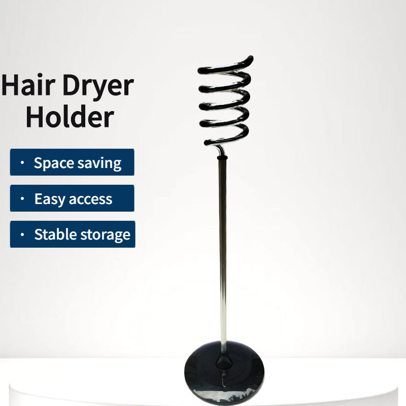국경 간 직접 전원 공급 장치 헤어 드라이어 브래킷 헤어 살롱 수직 헤어 드라이어 바닥 헤어 살롱 펀치 프리 시멘트 바닥