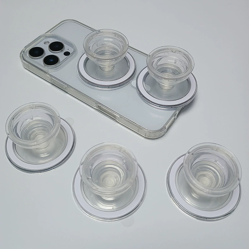 Прозрачный магнитный всасывающий держатель подушки безопасности мобильного телефона 360 градусов регулировка распаковки magsafe сильно магнитный телескопический рабочий стол ленивый артефакт