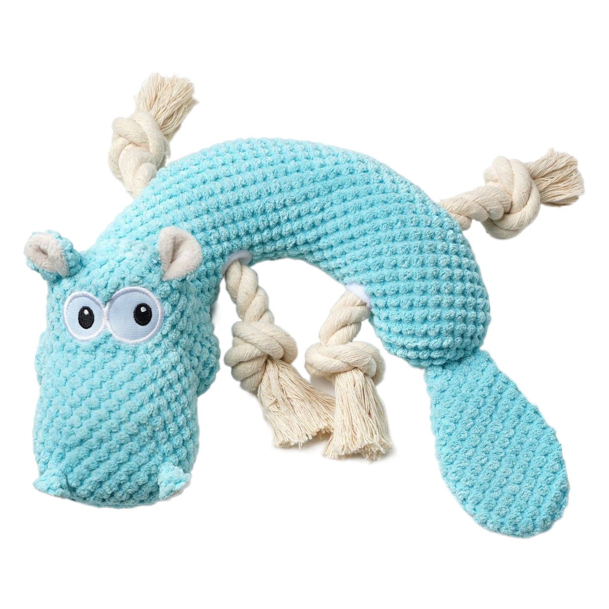 Gehui mascotas suministros perro animal peluche Labrador perro sonido tracción juguete resistente a la mordedura