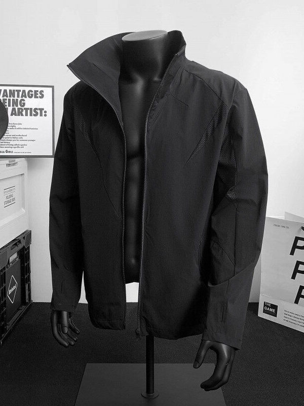 アメリカのトレンディなブランドメッシュ速乾性日焼け止め服メンズ夏薄いデザインニッチルーズカジュアルトップジャケット|undefined
