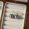 Advanced quality earrings from pearl, ear clips, mosquito coil, simple and elegant design, high-quality style