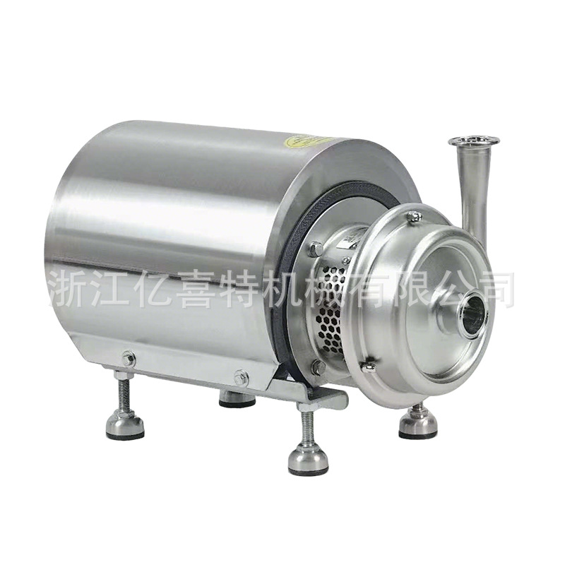Bomba centrífuga de grado higiénico 316L acero inoxidable bomba de una sola etapa resistente a la corrosión ácido-alcalino de grado alimenticio bomba centrífuga de acero inoxidable image 5