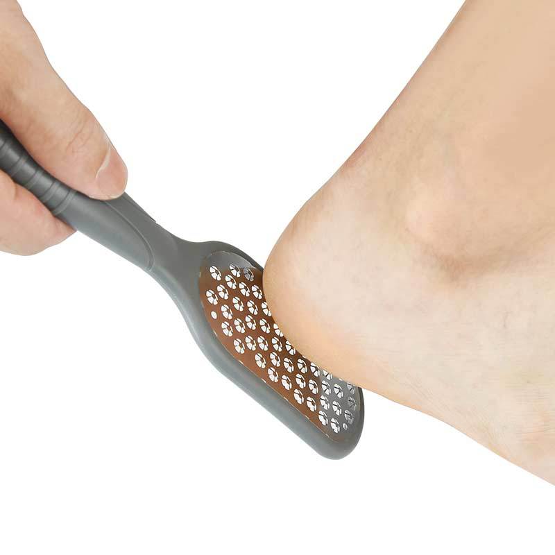 Stainless steel foot file, foot file, dead skin wash, foot scrub, callus polishing, foot peeling