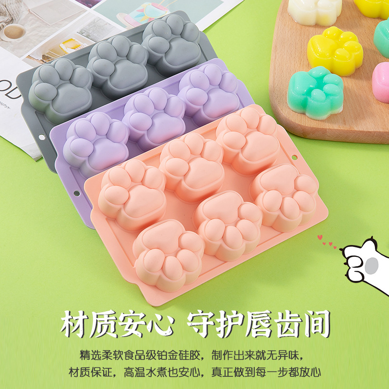 Строго отобранные пищевые формы для кошачьих когтей продукты милые желе diy шоколадные силиконовые формы для выпечки