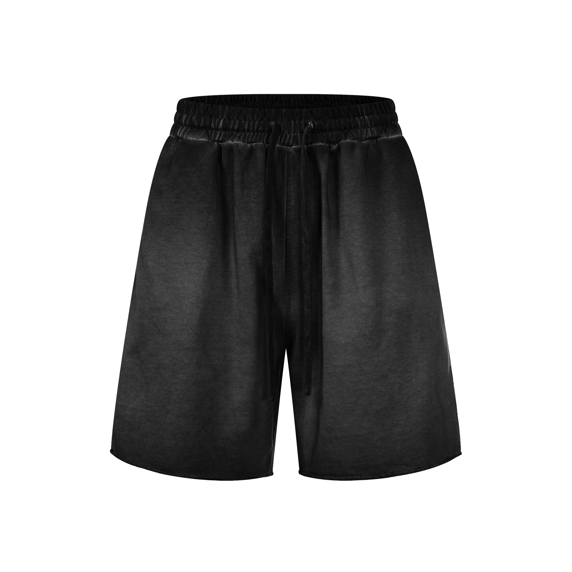 Chain tide2026 nuevo verano retro americano lavados con agua pantalones cortos de manga corta set corto set de verano camiseta de manga corta hombre image 13