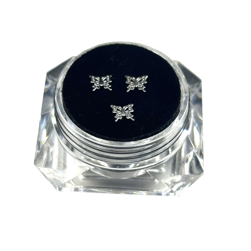 外贸产品金属超薄美牙牙钻万圣节新款幽灵蜘蛛月亮系列3个/盒|undefined