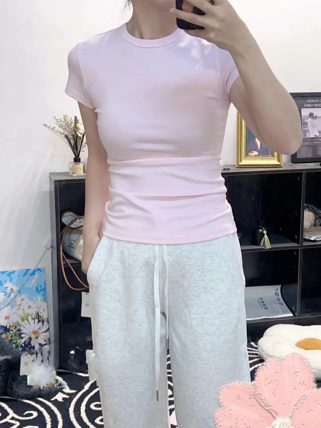 Maillard Shoulder Short-sleeved T-shirt Women's Summer Commuter Design Niche Hot Girls Slim-fit Skinny Flying-sleeved Top 4