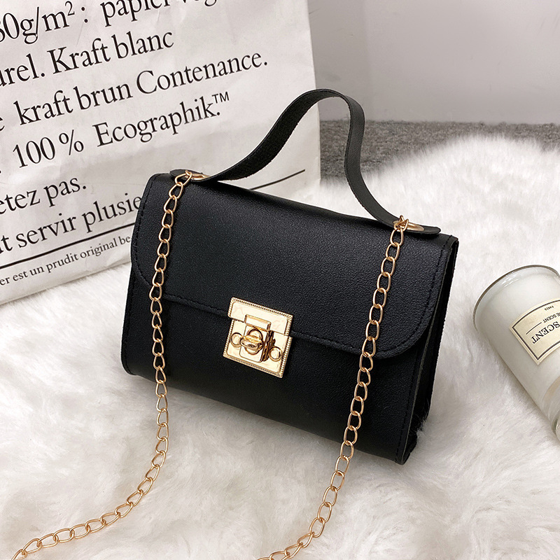 2023 nuevo bolso de mujer simple de moda bolso de hombro bolso de cadena fuente de fábrica de cabello recto image 7