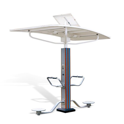 New National Standard Smart Generation 2 Outdoor Fitness Equipment Park Community Sports Path Voice Broadcast Walk Machine