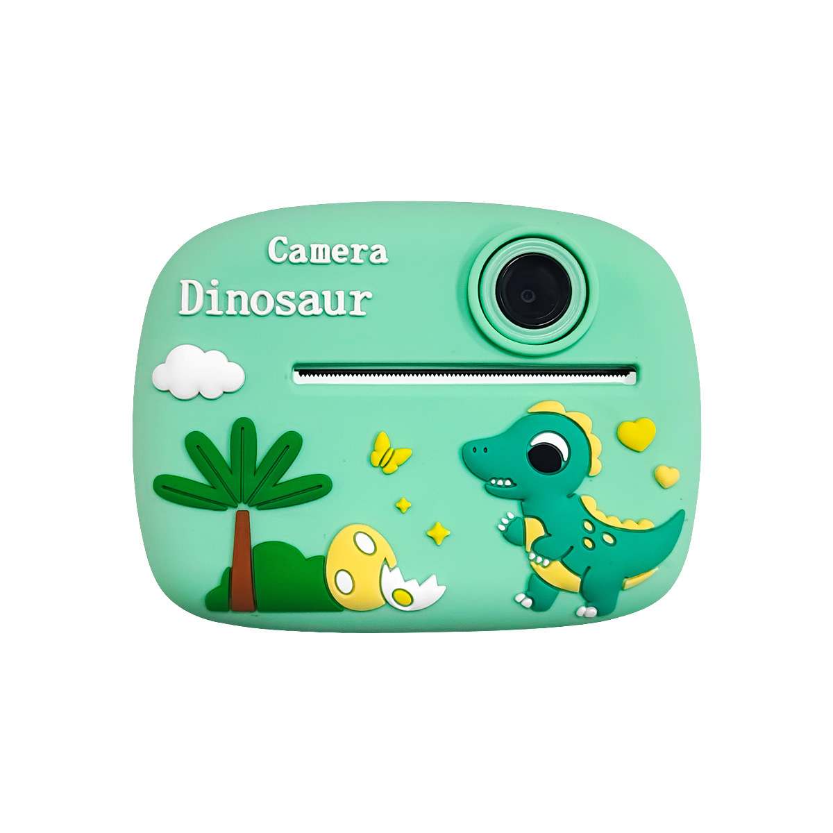 Nueva cámara de impresión para niños de 2400W píxeles transfronteriza Polaroid cámara digital de doble cámara instantánea de dibujos animados