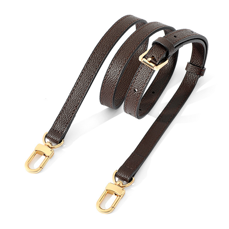 MHS-A-29 for Lv Old Flower Bucket Bag Shoulder Strap Modification Vegetable Tanned Leather Handbag Accessories Neonoe Bag