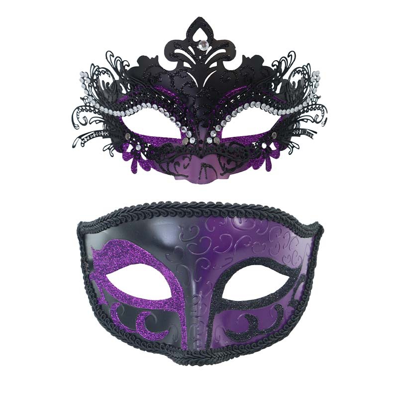 Transfronterizo suministro directo máscara de cabeza plana pintada Amazon Carnaval espectáculo de cine y televisión baile máscara de mitad de cara props