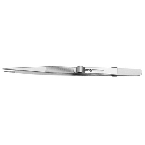Jewelry tweezers, non-slip jewelry clips, stainless steel tweezers, pointed slotted gemstone and diamond special clip tools