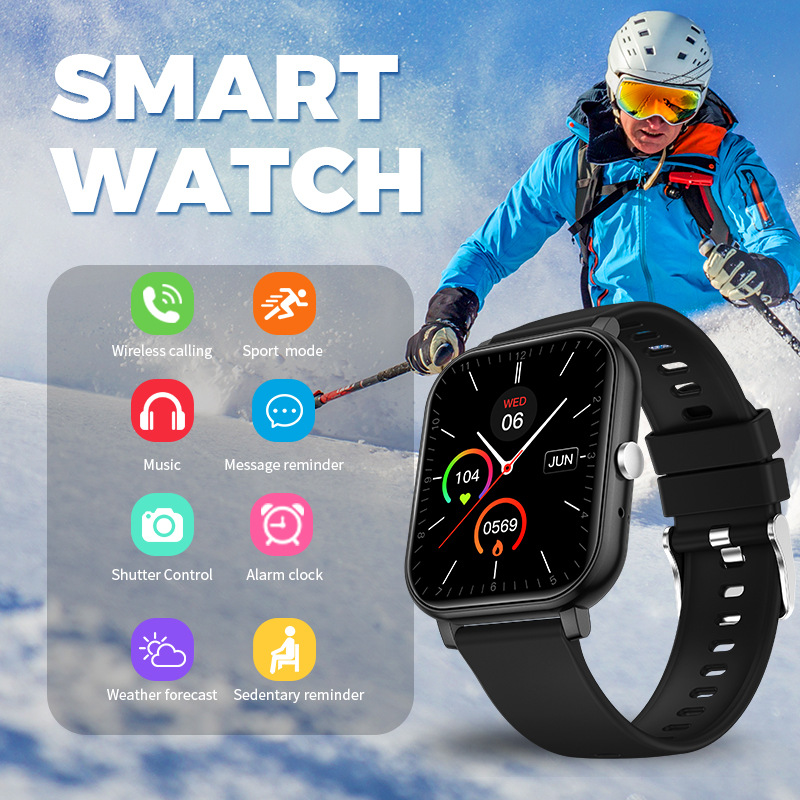 Reloj de llamada inteligente Z66 transfronterizo pedómetro despertador de monitoreo de movimiento al aire libre multifuncional para juegos