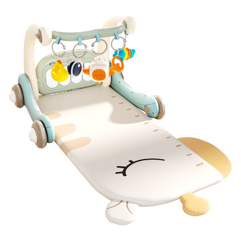 Bebé pedal piano fitness marco multifuncional 0-1 años bebé pedal música juguetes educación temprana Walker