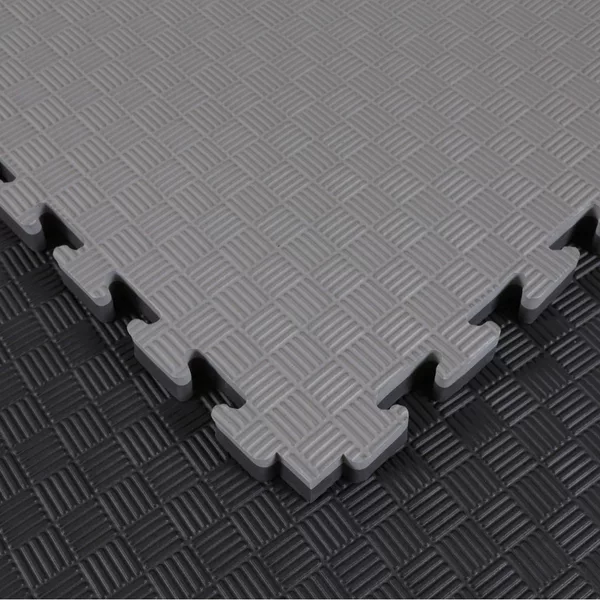 Taekwondo Floor Mat Eva Martial Arts Gymnastics Fitness Dance Foam Crawling Mat Interlocking Thick Shock-Absorbing 4-Piece Set