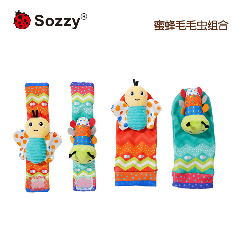 Bee Caterpillar muñeca calcetines traje