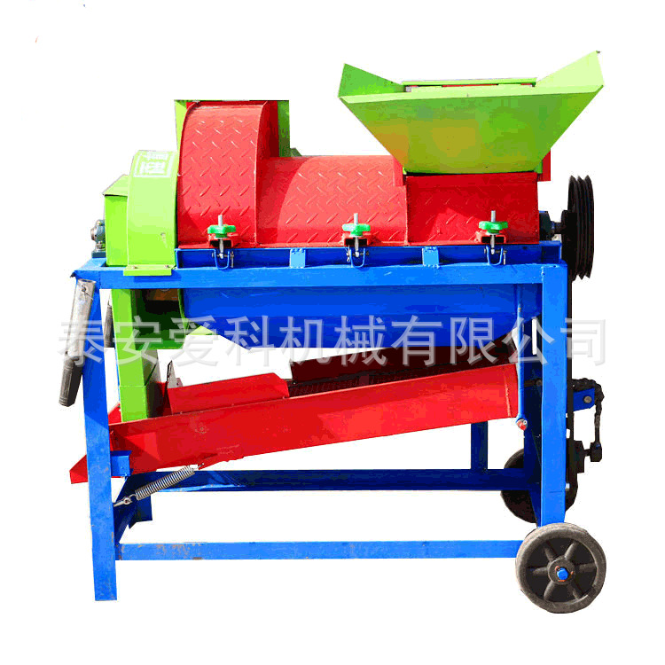 双风机小型油菜籽脱粒机小麦脱粒机谷子脱皮打粒机大豆谷物打粒机