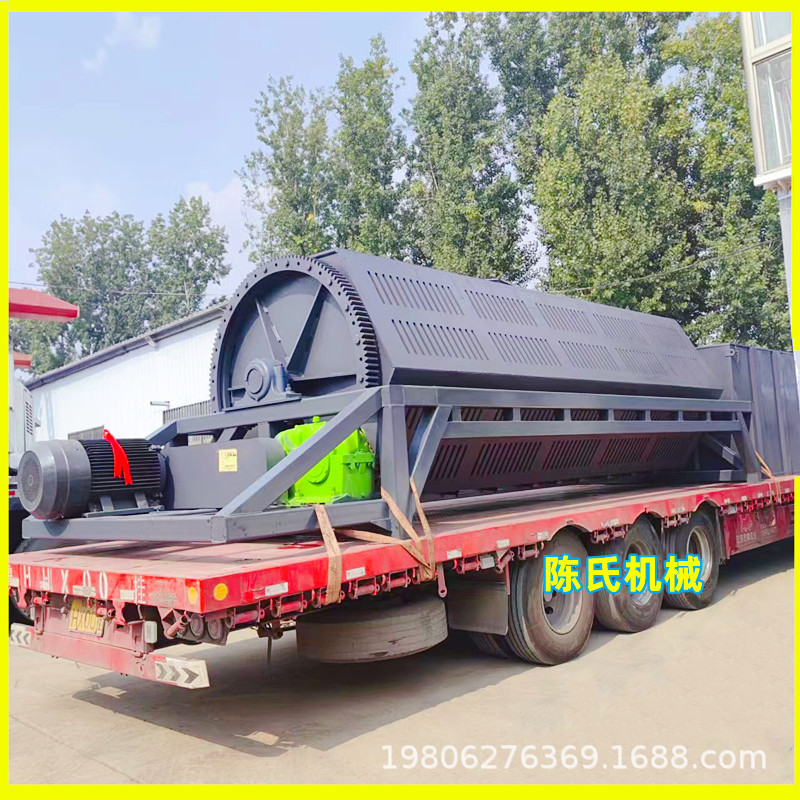 雨花石去棱角机五金镀锌件去锈六角滚筒抛光机石子鹅卵石磨光机