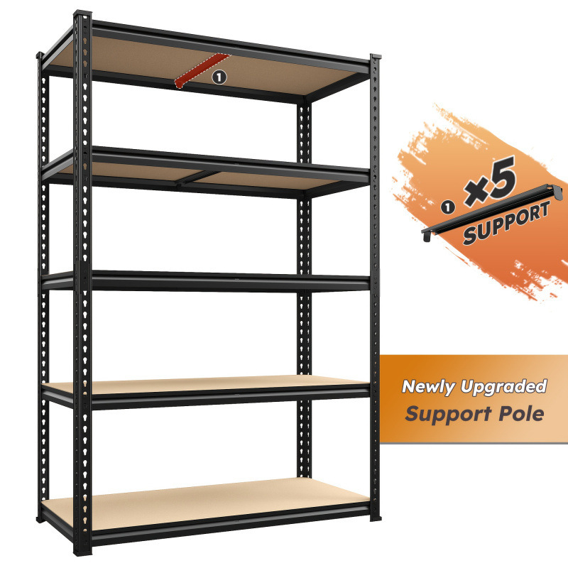 Tier Metal Storage Shelving Unit 72 Tall x 35 55 Wide x16