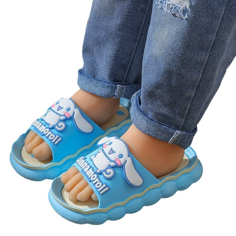 Бант детские тапочки девочки летняя девочка милая принцесса в помещении нескользящие родительские девочки