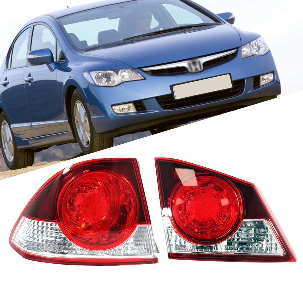 Aplicable a Honda 12 13 14 Siming semieconjunto de luces traseras, luces de marcha atrás internas y externas, luces de freno, luces de dirección