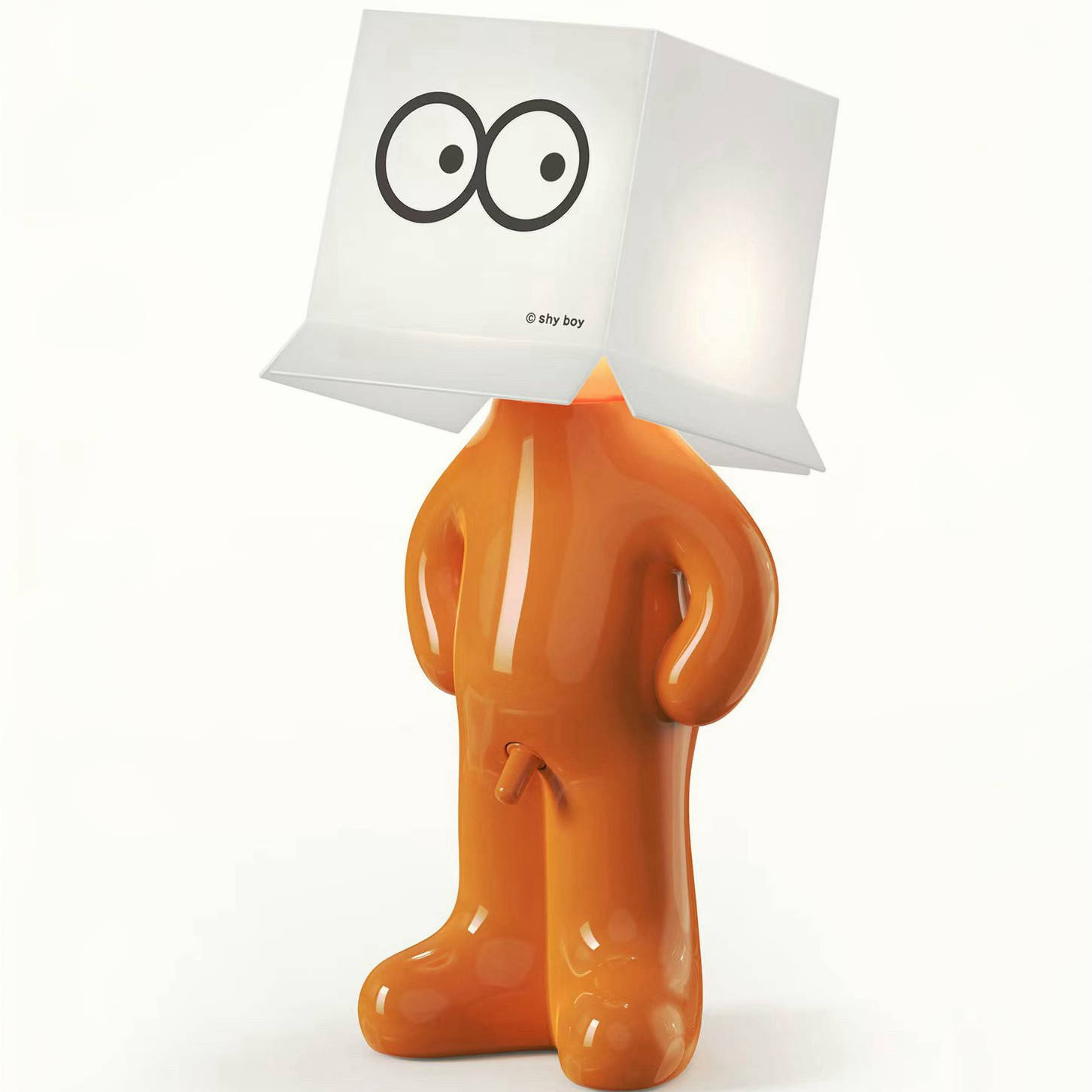 Cuerpo naranja (ojos grandes)