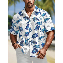 U 27130 Hawaiian Floral Short Shirt �����Ļ���������羳
