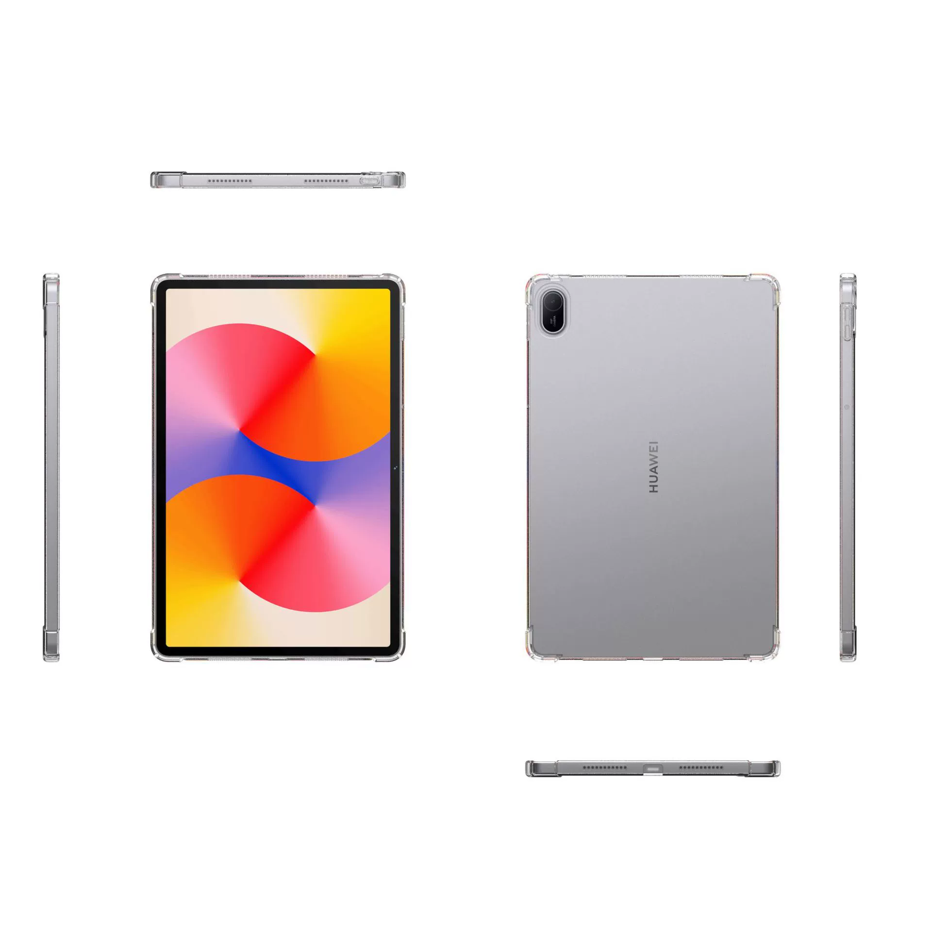 Пр protective Huawei Matepadse 11-дюймовый планшетный защитный чехол AGS6-w00 все включено прозрачный против опрокидывания воздушный подушчатый мягкий чехол