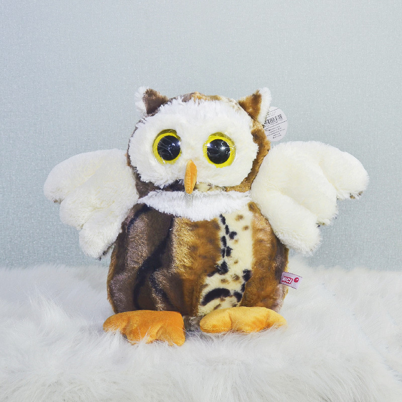 Simulación de comercio exterior búho de peluche de juguete para niños ragdoll muñeca ventana sala de estar Decoración Accesorios transfronterizos al por mayor