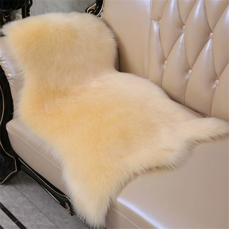 Плюшевый прикроватный коврик для спальни Имитация шерсти Ковер для гостиной Nordic ins Bay Window Mat Оптовая Продажа с фабрики на заказ